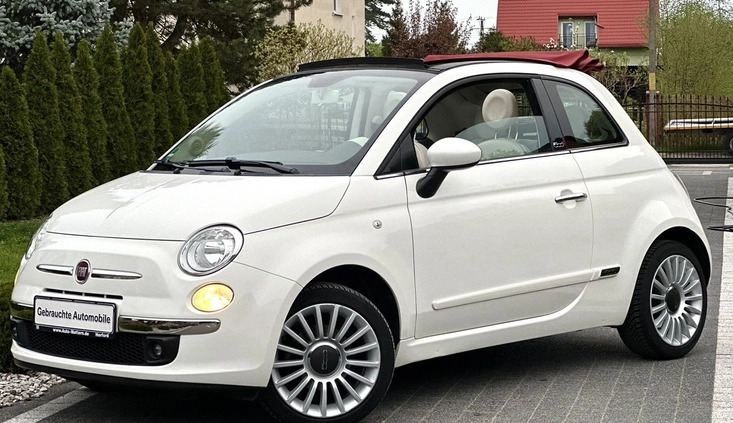 Fiat 500 cena 35900 przebieg: 107000, rok produkcji 2015 z Twardogóra małe 742